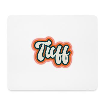 Tuff tough guy - Mouse Pad (horizontal) - white - Front