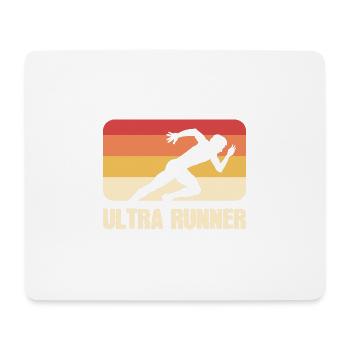 Ultra Runner Sportler Gift - Mousepad (Querformat) - Weiß - Vorne