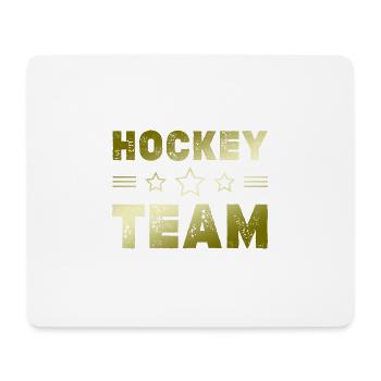 Équipe de hockey - Tapis de souris (format paysage) - blanc - Devant