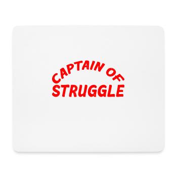 Captain Of The Struggle Bus 10 - Mouse Pad (horizontal) - white - Front