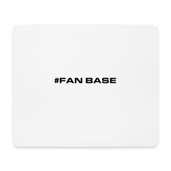 Fan Base Herz Liebe - Mousepad (Querformat) - Weiß - Vorne