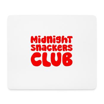Club de grignotines de minuit - Tapis de souris (format paysage) - blanc - Devant
