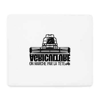 French farmers, farmer, agriculture. - Mouse Pad (horizontal) - white - Front