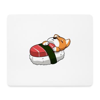 Shiba Inu Dog Sushi Japan Akita I Gift - Mouse Pad (horizontal) - white - Front