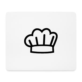 Küchenchef - Mousepad (Querformat) - Weiß - Vorne