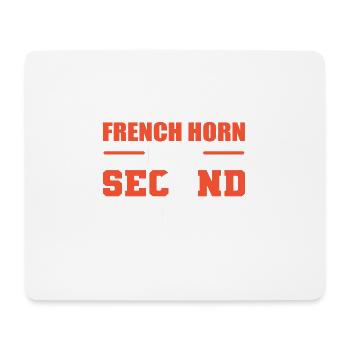 My Second Language Instrumentalist Gift - Mouse Pad (horizontal) - white - Front