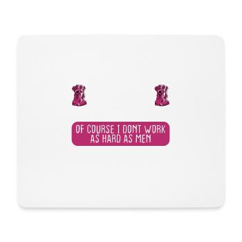 Female Anesthesiologist Get It Right The First - Mousepad (Querformat) - Weiß - Vorne