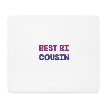 Best Bi Cousin Bisexual LGBTQ Bi Pride LGBT Family - Mousepad (Querformat) - Weiß - Vorne