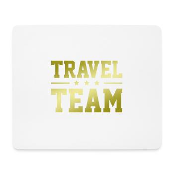 Travel Team - Mouse Pad (horizontal) - white - Front