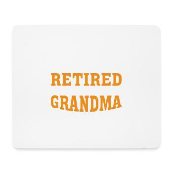 I'm Not Retired I'm A Full Time Grandma 3 - Mouse Pad (horizontal) - white - Front