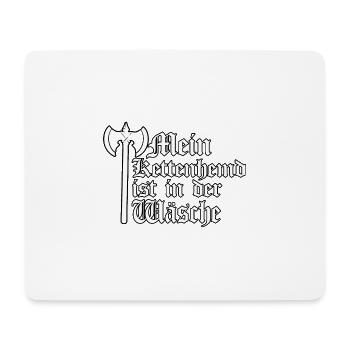 Ritter Turnier Hema Mittelater Buhurt Tjost - Mousepad (Querformat) - Weiß - Vorne