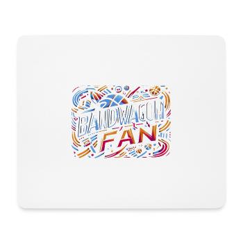 Bandwagon Fan 19 - Mousepad (Querformat) - Weiß - Vorne