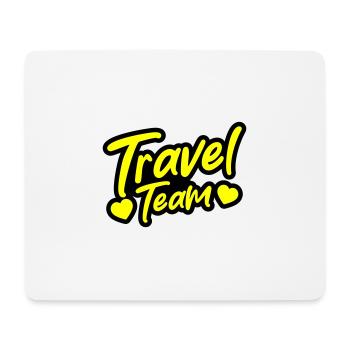 Équipe de voyage - Tapis de souris (format paysage) - blanc - Devant