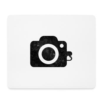 Cam logo design - Mouse Pad (horizontal) - white - Front