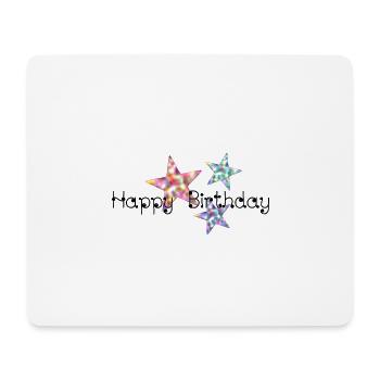 JAHRESTAG. ALLES GUTE ZUM GEBURTSTAG!. ALLES GUTE ZUM GEBURTSTAG!. - Mousepad (Querformat) - Weiß - Vorne