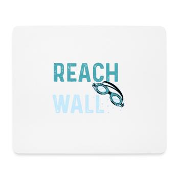 Die Wand erreichen Turner Gift - Mousepad (Querformat) - Weiß - Vorne