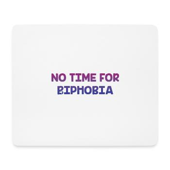 Pas de temps pour la biphobie Bisexuel LGBTQ Bi Pride - Tapis de souris (format paysage) - blanc - Devant