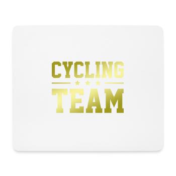 Cycling Team - Mouse Pad (horizontal) - white - Front
