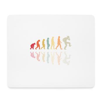Line Dancing Evolution Rodeo Western Dance - Mouse Pad (horizontal) - white - Front