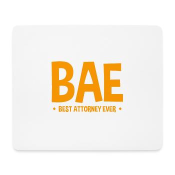 Bae Best Attorney Ever 2 - Tapis de souris (format paysage) - blanc - Devant