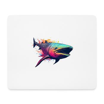 Whale shark vintage - Mouse Pad (horizontal) - white - Front