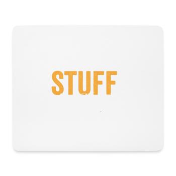 I Throw Stuff Discus Thrower Shot Put Track & - Mousepad (Querformat) - Weiß - Vorne