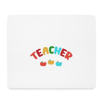Retired Teacher Every Child Left Behind - Mousepad (Querformat) - Weiß - Vorne