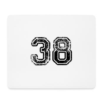 38 - Tapis de souris (format paysage) - blanc - Devant