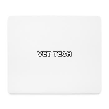 Veterinary Technician, Veterinarian, Animal Love - Mouse Pad (horizontal) - white - Front