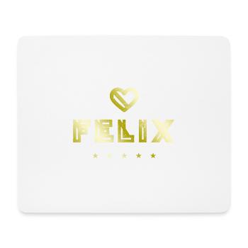 Felix Herz - Mouse Pad (horizontal) - white - Front