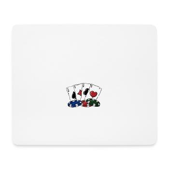 Slots Kind of Gal Casino Gambler Gambling Bettor - Mousepad (Querformat) - Weiß - Vorne