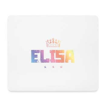 TEST ELISA - Tapis de souris (format paysage) - blanc - Devant