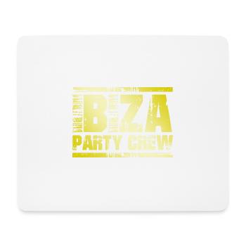 Ibiza Party Crew - Mouse Pad (horizontal) - white - Front