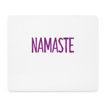 Namaste Out of It 4 - Mousepad (Querformat) - Weiß - Vorne