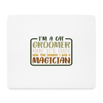 But It's Cute How You Thought I Was A Magician 3 - Mouse Pad (horizontal) - white - Front