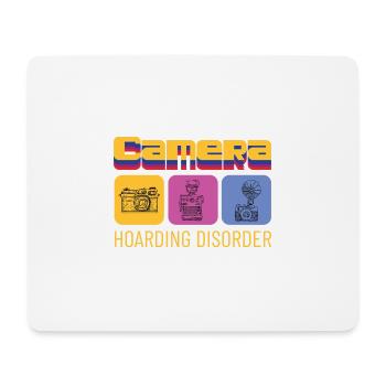 Retro Vintage Kamera und Fotografie Design für - Mousepad (Querformat) - Weiß - Vorne