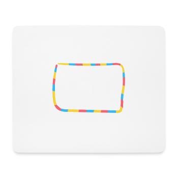 I Am A Face Painter 4 - Mousepad (Querformat) - Weiß - Vorne