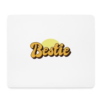She's My Co Teacher Bestie Work Buddy Bestfriend - Mousepad (Querformat) - Weiß - Vorne