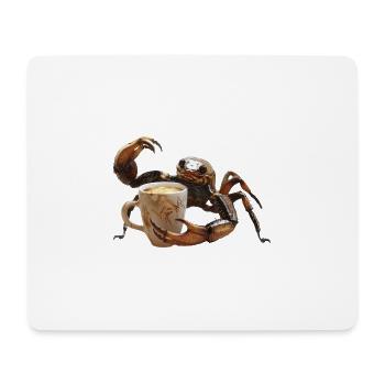 Skorpion Kaffee - Mousepad (Querformat) - Weiß - Vorne