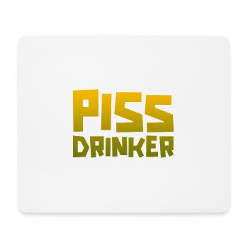 Piss Drinker 11 - Mousepad (Querformat) - Weiß - Vorne