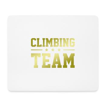 Climbing Team - Mouse Pad (horizontal) - white - Front