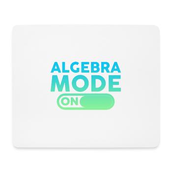Mode algèbre sur 4 - Tapis de souris (format paysage) - blanc - Devant