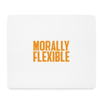 Morally Flexible 7 - Mousepad (Querformat) - Weiß - Vorne