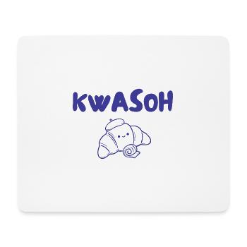 Croissant Kvasoh Illustration - Tapis de souris (format paysage) - blanc - Devant
