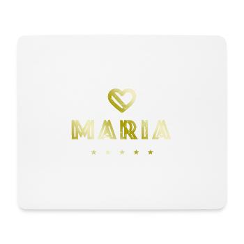 Maria Herz - Tapis de souris (format paysage) - blanc - Devant