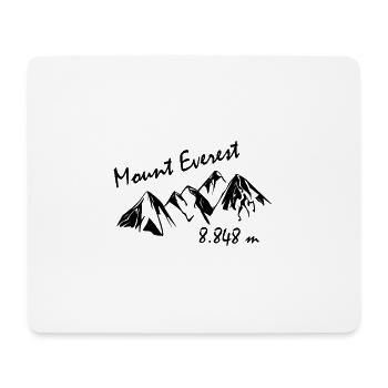 Mount Everest - Mouse Pad (horizontal) - white - Front