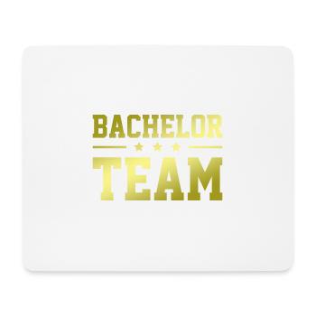 Bachelor Team - Mousepad (Querformat) - Weiß - Vorne