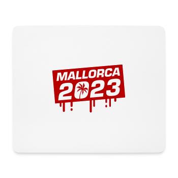 Mallorca 2023 - Mousepad (Querformat) - Weiß - Vorne