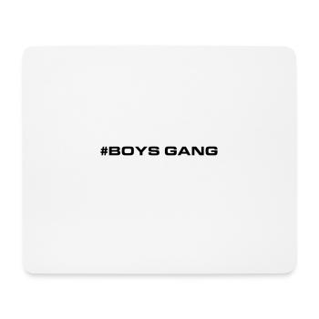 Boys Gang Herz Liebe - Mousepad (Querformat) - Weiß - Vorne