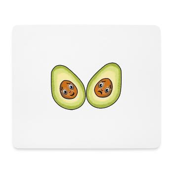 Avocados Früchte Frucht Vegetarisch - Mousepad (Querformat) - Weiß - Vorne